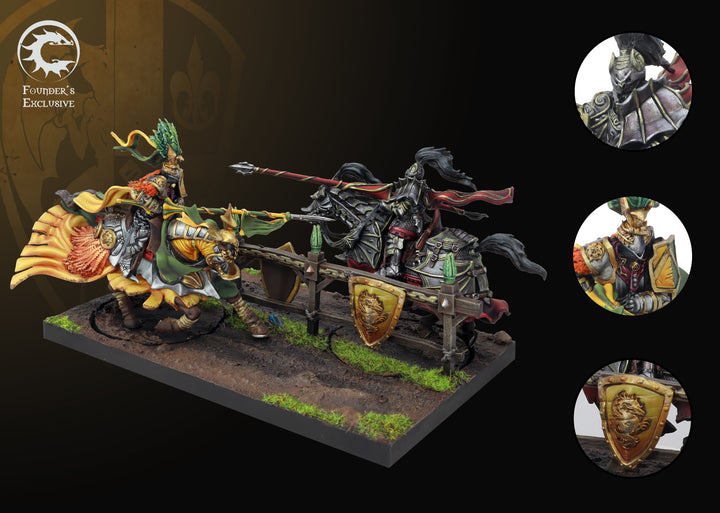 Conquest, Hundred Kingdoms - Founder's Exclusive 2021 The Joust (PBW2234) | 5213009012850