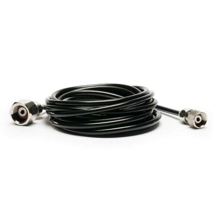 IWATA 6FT Straight Shot Airbrush Hose with Iwata Airbrush Fitting and 1/4IN Compressor Fitting | 734748200193
