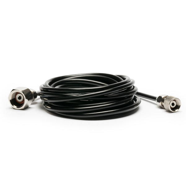 IWATA 6FT Straight Shot Airbrush Hose with Iwata Airbrush Fitting and 1/4IN Compressor Fitting