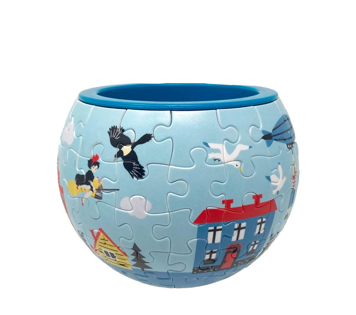 Ensky Kiki Town of Koriko Puzzle Bowl 'Kiki's Delivery Service', Ensky Art Bowl Jigsaw | 4970381190699