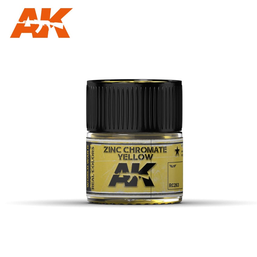 AK Interactive Real Colors Zinc Chromate Yellow 10ml | 8436564925640