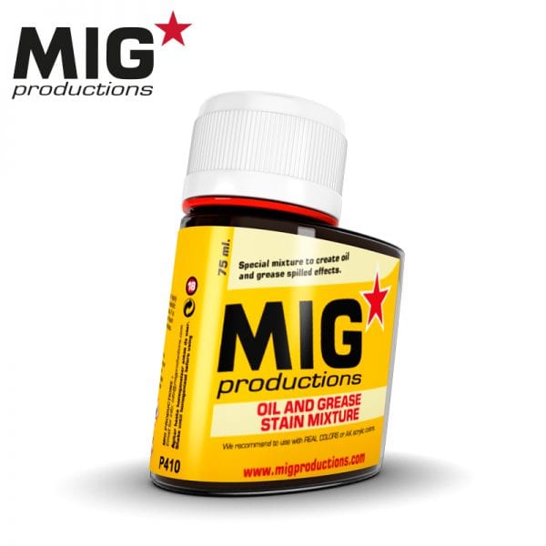 MIG Oil and Grease stain Mixture 75ml | 8436564926944