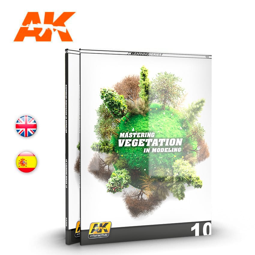 AK Interactive Learning Series #10 Dominando la Vegetación en Modelismo - Spanish | 8435568305977