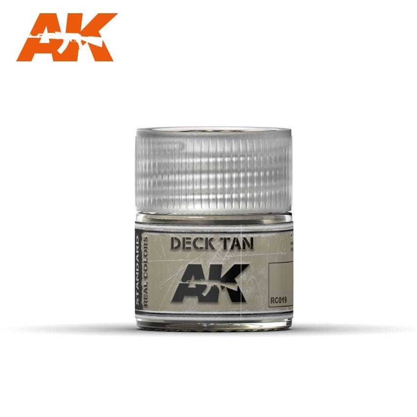 AK Interactive Real Colors Deck Tan 10ml | 8436564922502
