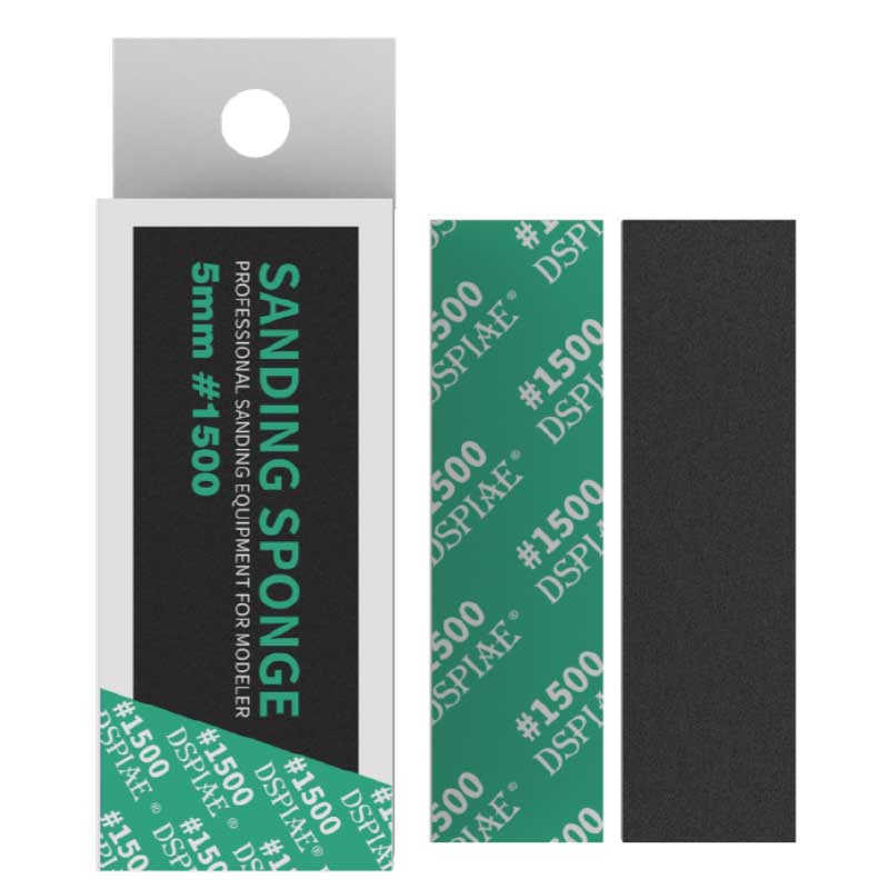 DSPIAE 5mm #1500 Sanding Sponge 5Pcs | 6970845563111