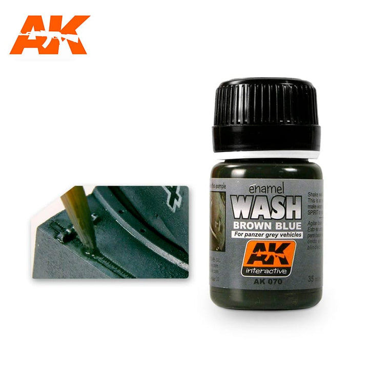 AK Interactive Wash For Panzer Grey Vehicles | 8436535570701