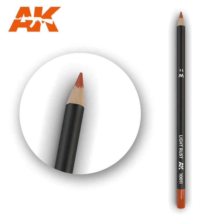 AK Interactive Weathering Pencil - Light Rust (Box - 5 Units) | 8436564929129