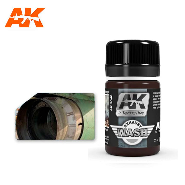 AK Interactive Wash For Exhaust | 8436535573306
