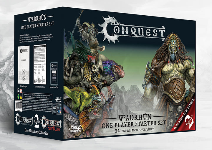 Conquest, W’adrhun - 1 player Starter Set (PBW6071) | 5213009015431