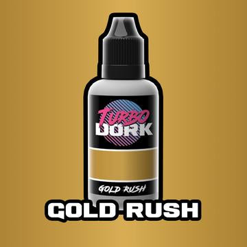 Turbo Dork Gold Rush Metallic Acrylic Paint 20ml Bottle | 631145995069