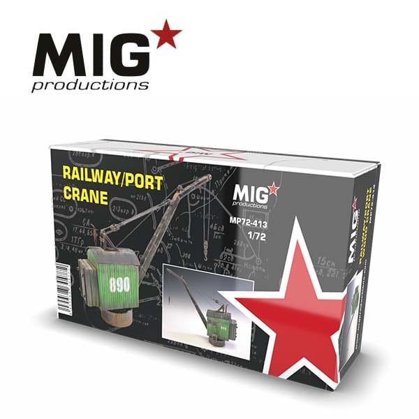 MIG 1/72 Railway/Port Crane | 8435568304772