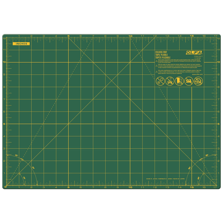 OLFA 12'x17' Folding Cutting Mat (FCM-12x17) | 91511220087