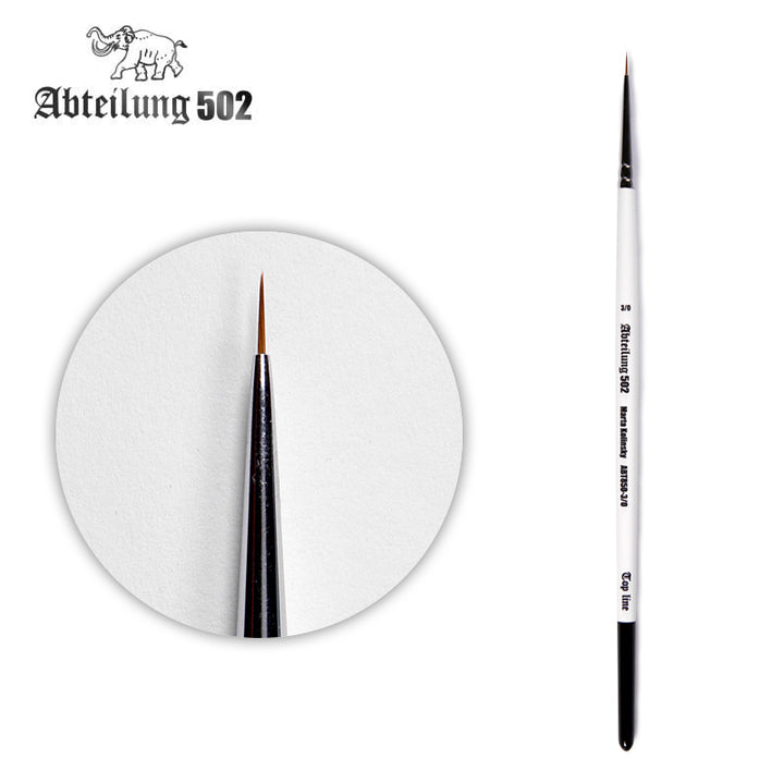 Abteilung502 Top Line Marta Kolinsky 3/0 Brush | 8436564921352