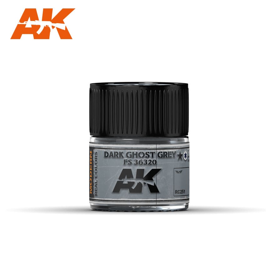 AK Interactive Real Colors Dark Ghost Grey FS 36320 10ml | 8436564925527