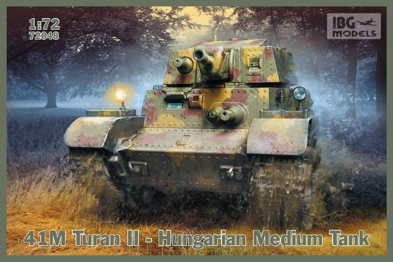 IBG Models 1/72 41M Turan II – Hungarian Medium Tank | 5907747900899