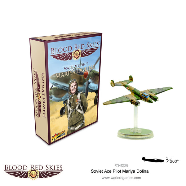 Blood Red Skies Soviet Ace Pilot - Mariya Dolina