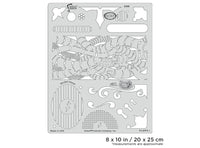 IWATA Artool Steampunk FX Junk Freehand Airbrush Template by Craig Fraser | 758240150602