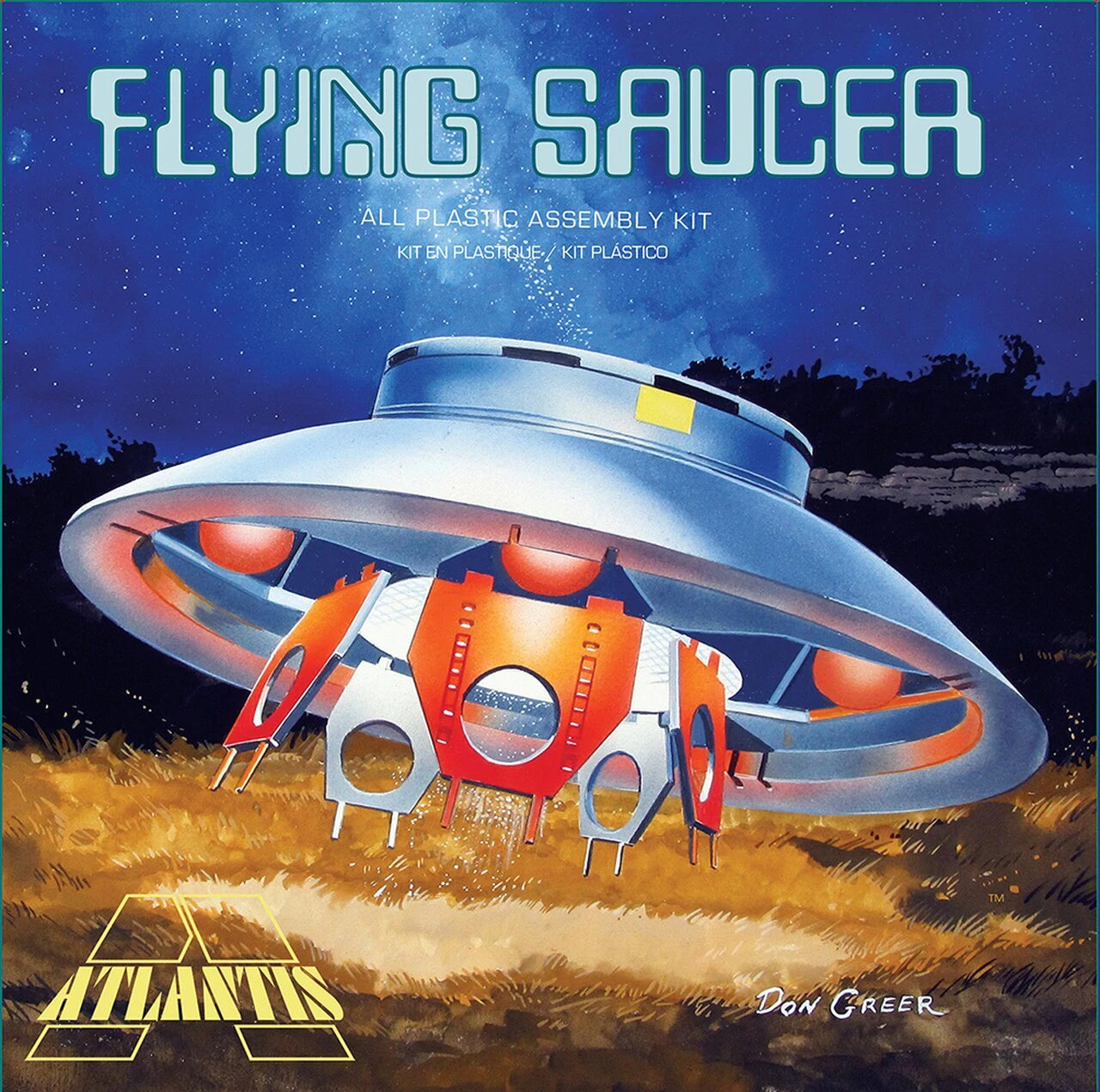 Atlantis 1/72 The Flying Saucer | 850002740394