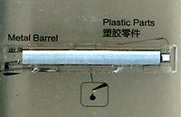 Bronco Models 1/35 Aluminum Gun Barrel For The US 155mm Howitzer M1A1 (Kit No.CB35073) | 4544032691646