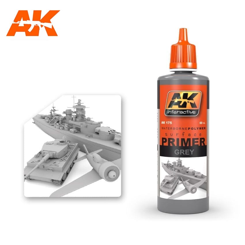 AK Interactive Grey Primer | 8436535571753