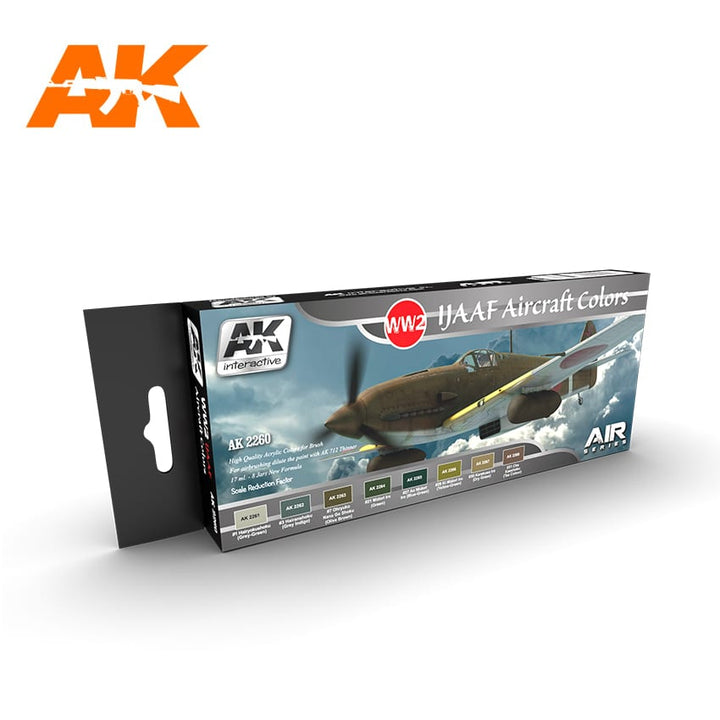 AK Interactive WW2 IJAAF Aircraft Colors Set | 8436564929006