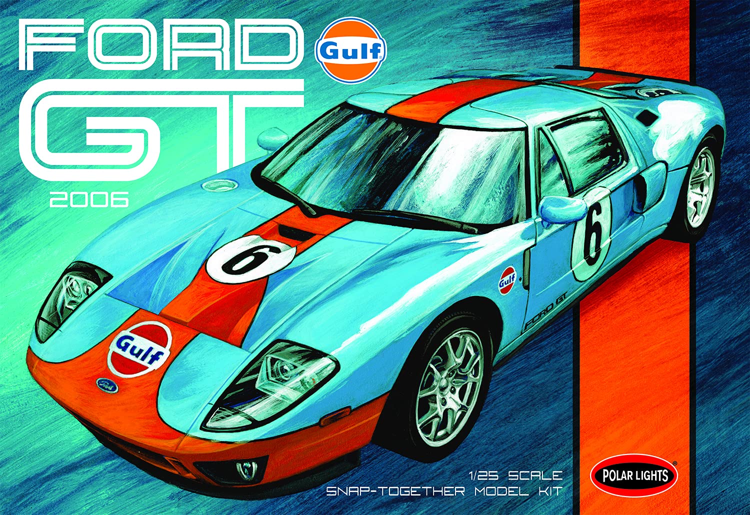 Polar Lights 1/25 2006 Ford GT Snap Kit 2T (New Tool) | 849398020012