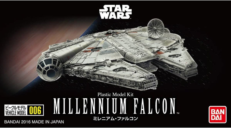 Bandai 006 Millennium Falcon 'Star Wars', Bandai Star Wars Vehicle Plastic 1/350 Model