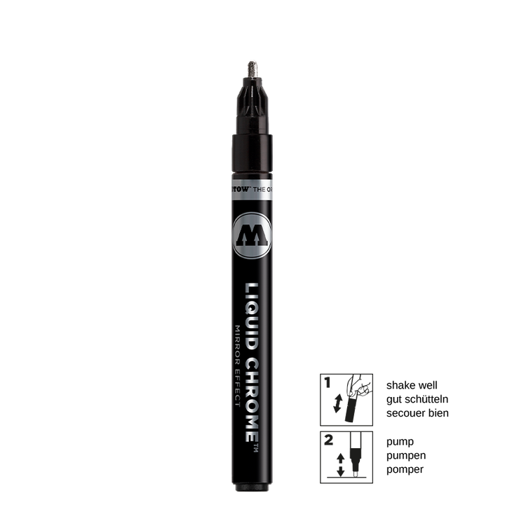 Molotow Liquid Chrome Marker, 2mm | 4250397625485