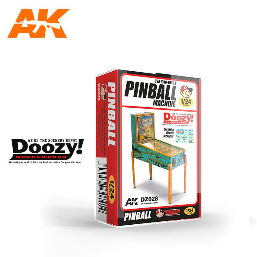 Doozy 1/24 USA 1940-1950's Pinball Machine | 8435568307414