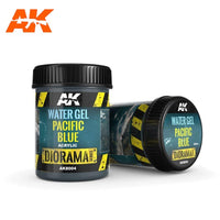 AK Interactive Water Gel Pacific Blue - 250ml (Acrylic) | 8436564920867