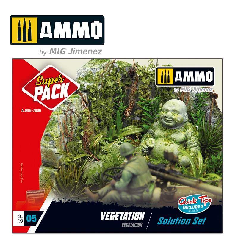 Ammo Mig Vegetation Solution Set | 8432074078067