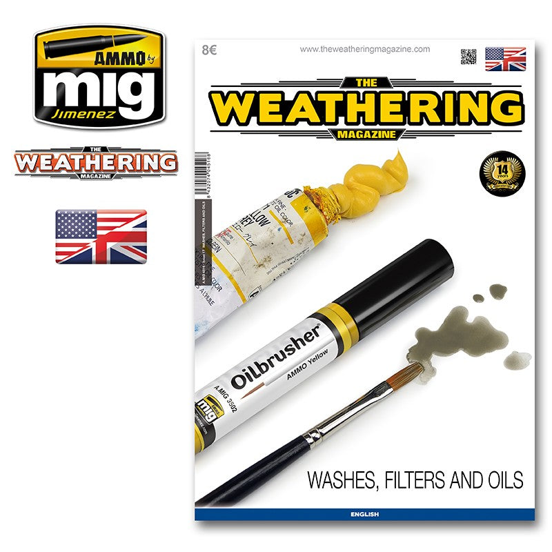 Ammo Mig The Weathering Magazine No 17: Washes, Filters & Oils (English) | 8432074045168