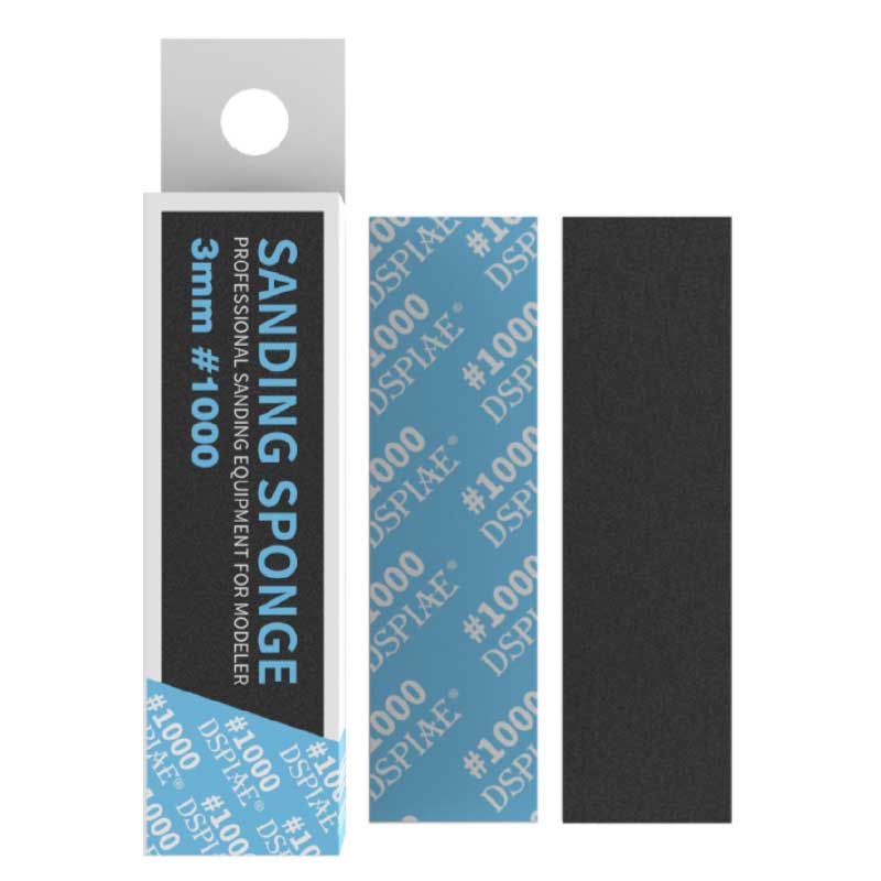 DSPIAE 3mm #1000 Sanding Sponge 5Pcs | 6970845562985