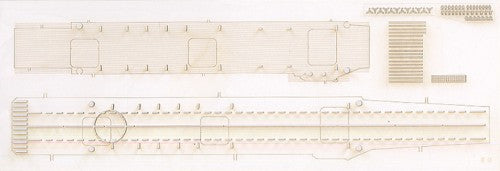 Aoshima 1/700 Aircraft Carrier SOURYU DECK SHEET | 4905083046227