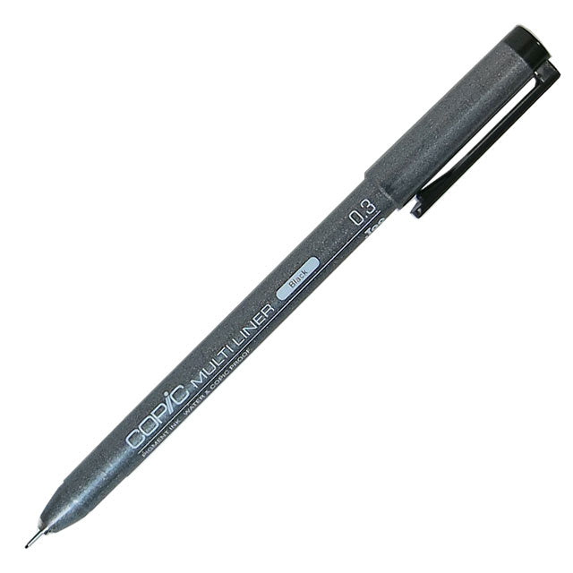 Copic Multiliner Ink Pen, Black 0.3mm | 4511338010198