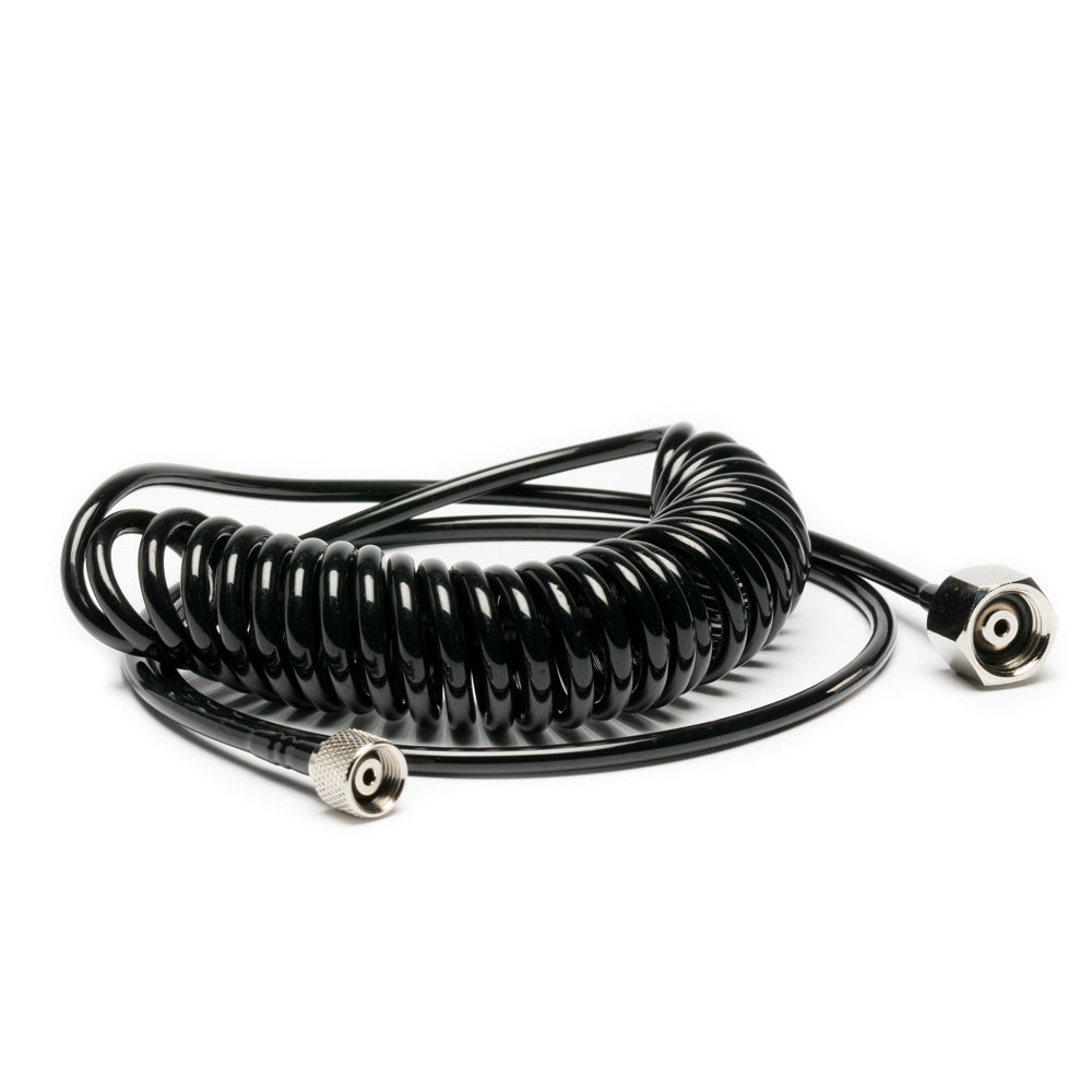 IWATA 6FT Cobra Coil Airbrush Hose with Iwata Airbrush Fitting and 1/4IN Compressor Fitting | 734748200117