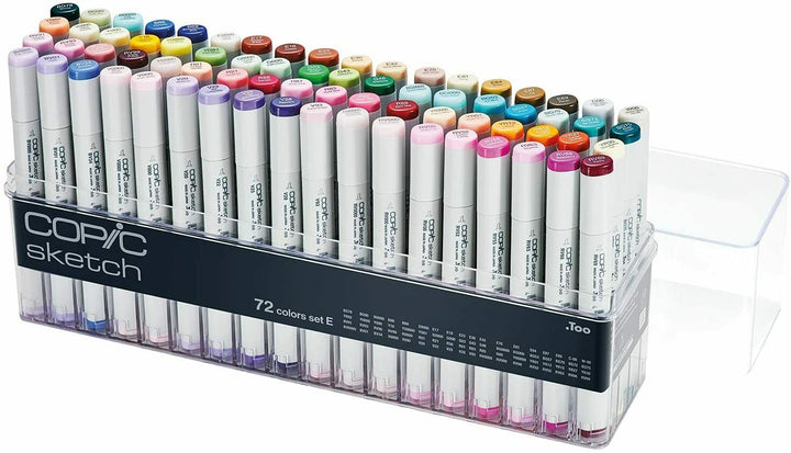 Copic Sketch Marker 72Pc Set E | 4511338063200