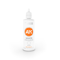 AK Interactive 3G White Primer 100ml | 8435568306875