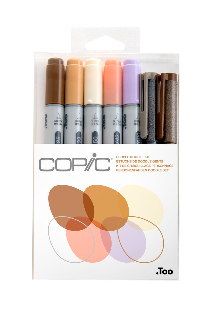 Copic Ciao Marker 7pc Doodle Kit, People | 4511338053928