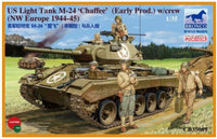 Bronco Models 1/35 US Light Tank M-24 Chaffee (Early Prod.) w/ Crew (NW Europe 1944-45) | 4544032691011