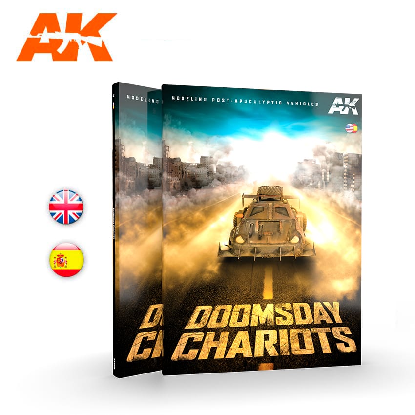 AK Interactive Doomsday Chariots, Modeling Post-Apocalyptic Vehicles | 8435568307940