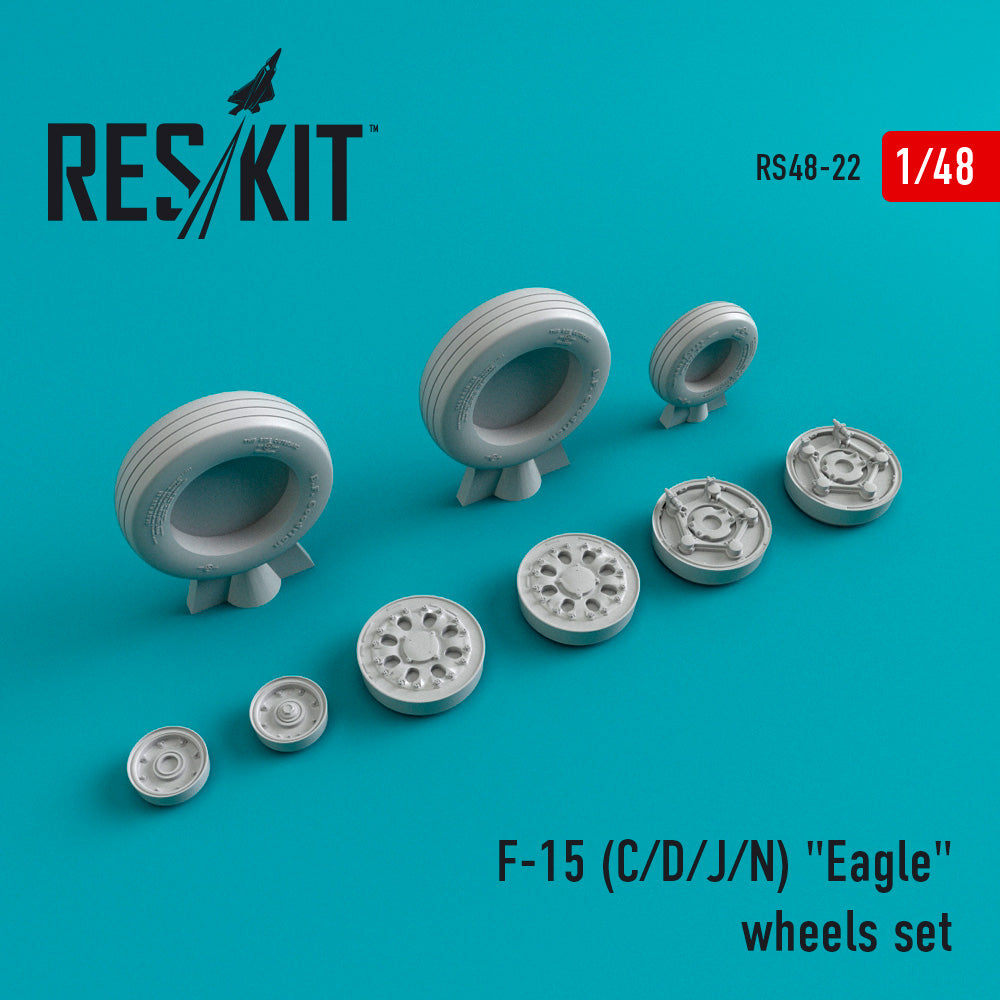 Res/Kit F-15 (C/D/J/N) 'Eagle' wheels set | 4824594100221