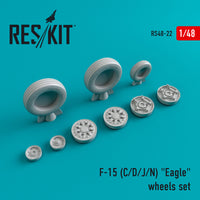 Res/Kit F-15 (C/D/J/N) 'Eagle' wheels set | 4824594100221