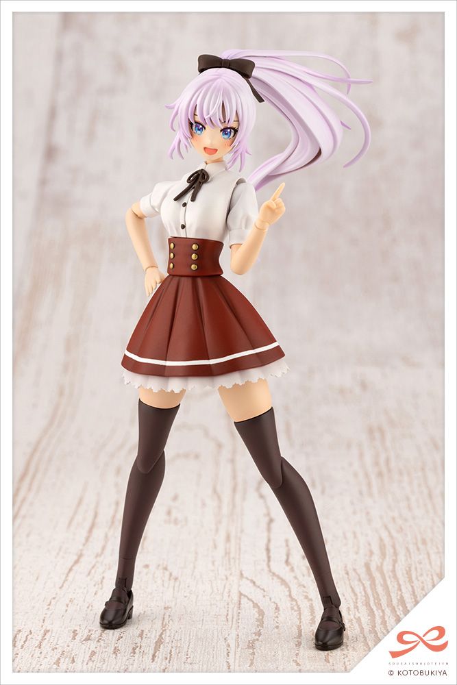 Kotobukiya 1/10 Ritsuka Saeki St. Iris Gakuen Girls' High School Summer Clothes, Dreaming Style Noble Rose Plastic Model Kit | 190526031654
