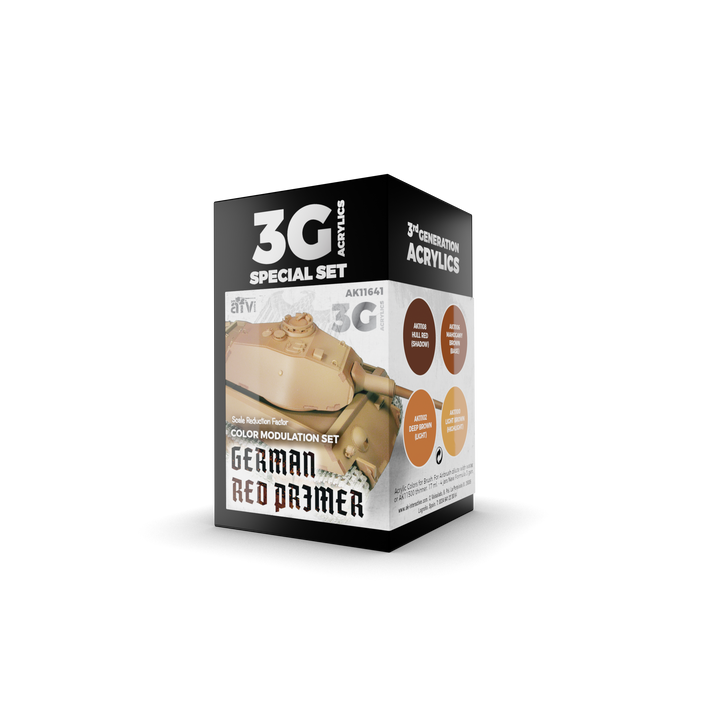 AK Interactive 3G Modulation German Red Primer | 8435568310636