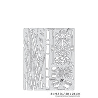 IWATA Artool Kustom FX Tiki-Madness Freehand Airbrush Template by Craig Fraser | 758240138280