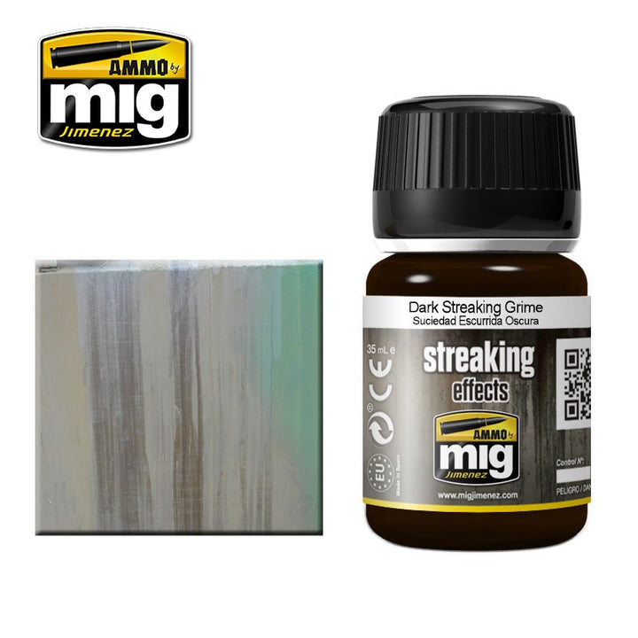 Ammo Mig Dark Streaking Grime | 8432074012061