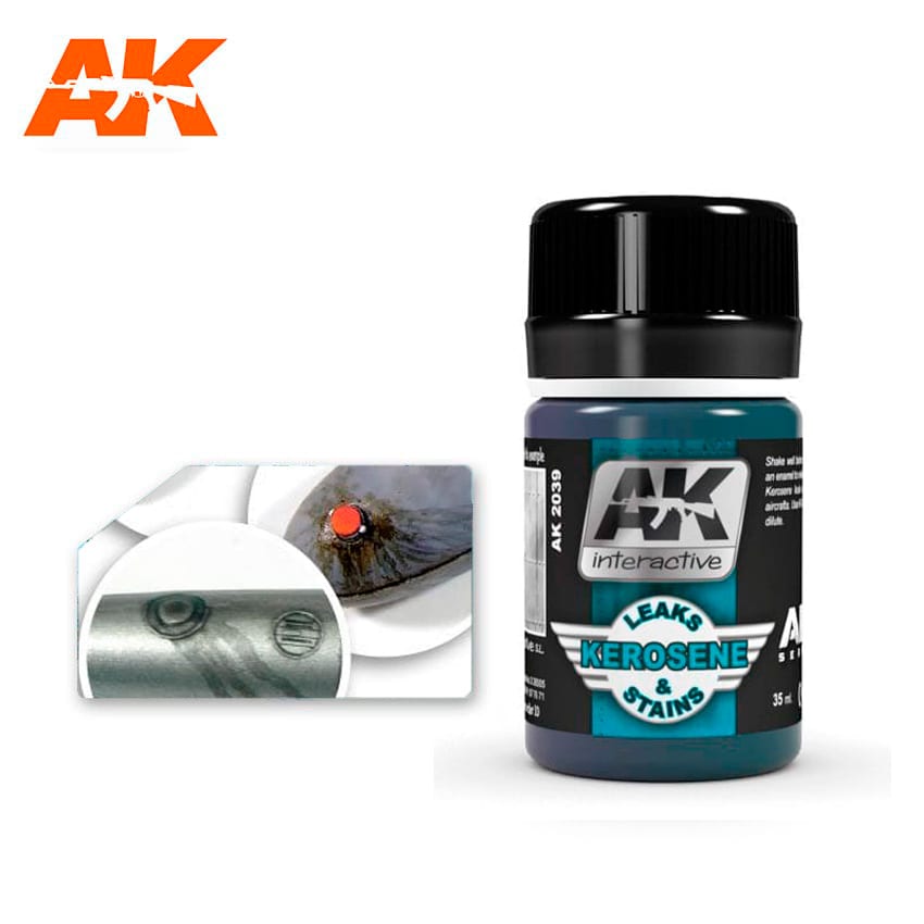 AK Interactive Kerosene Leaks & Stains | 8436535520393