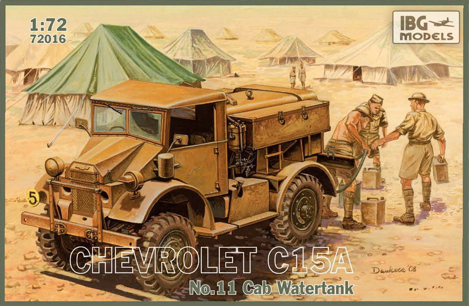 IBG Models 1/72 Chevrolet C.15A No.11 Cab Watertank | 5907747900165