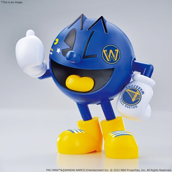 Bandai x NBA Entry Grade Pac-Man Golden State Warriors Model Kit | 4573102632173